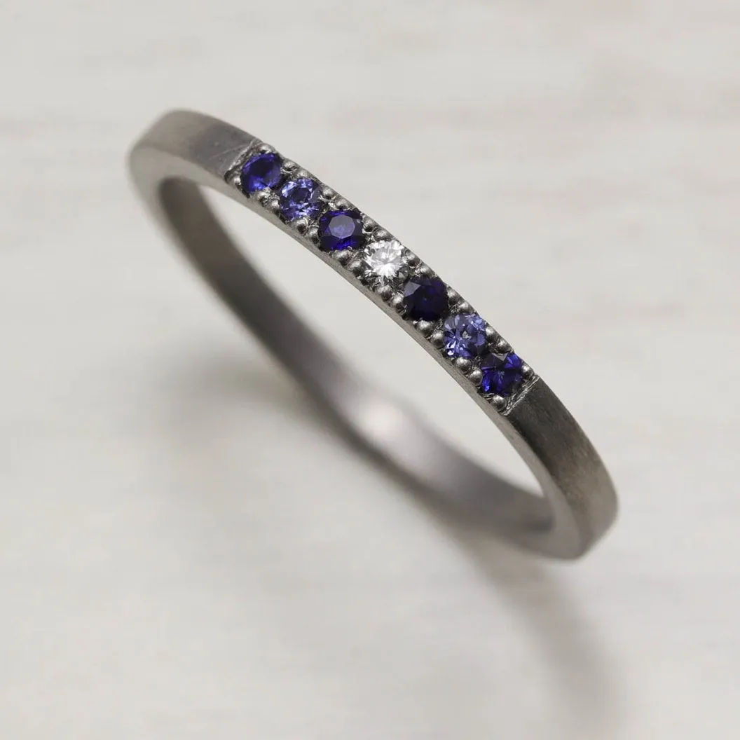 . Lab-grown Blue Sapphire