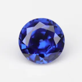 . Lab-grown Blue Sapphire