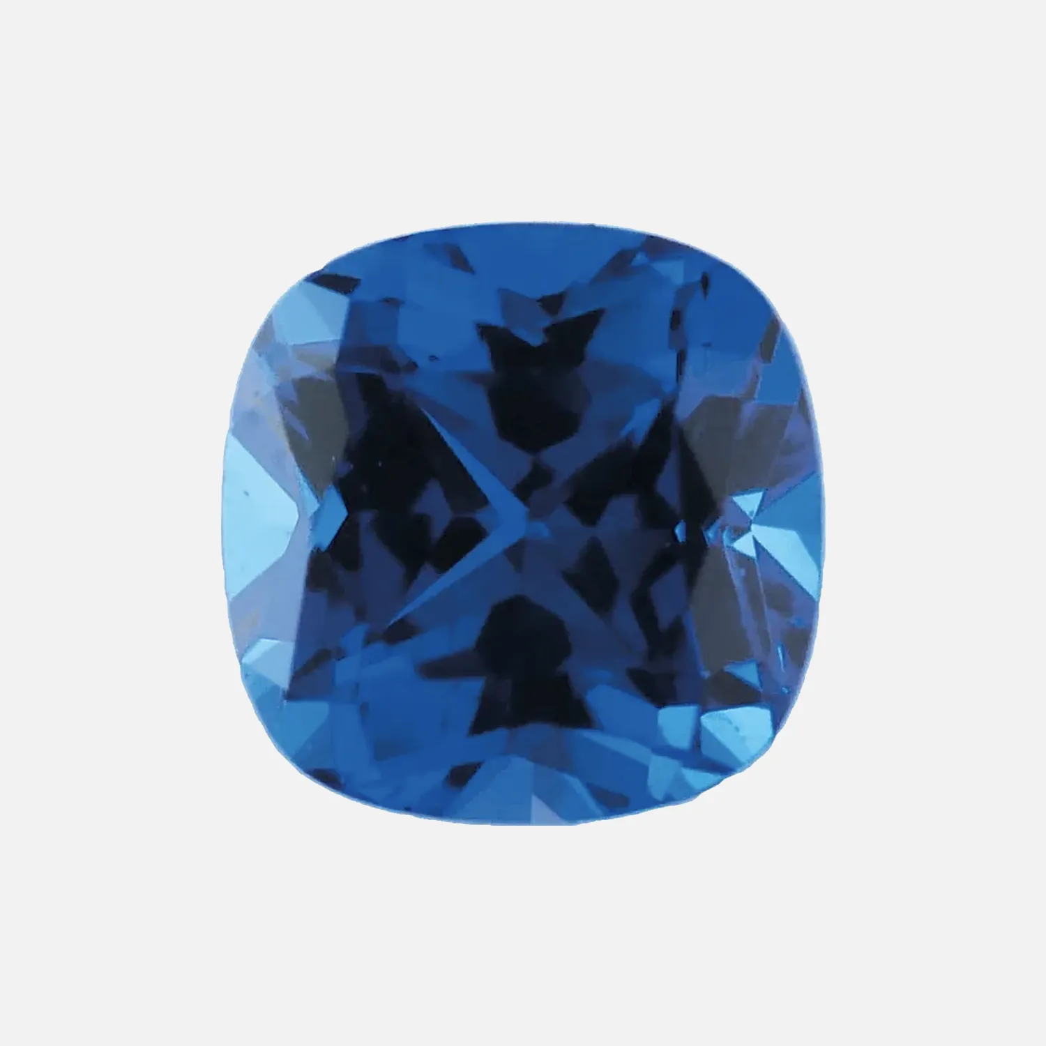 . Lab-grown Blue Sapphire