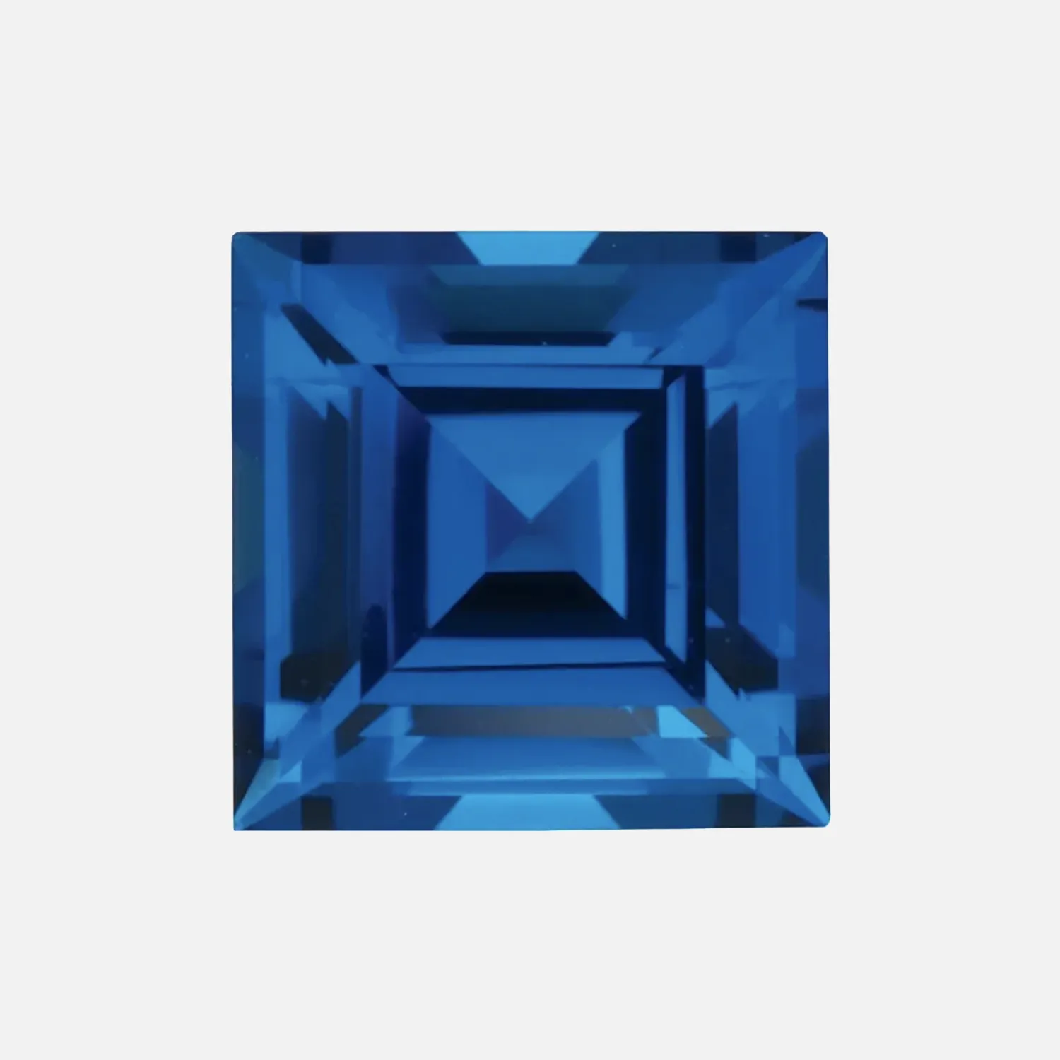 . Lab-grown Blue Sapphire