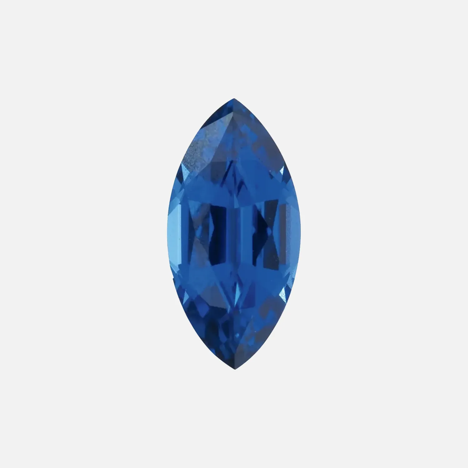 . Lab-grown Blue Sapphire