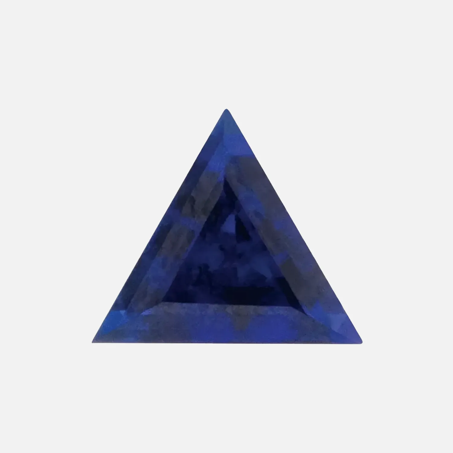 . Lab-grown Blue Sapphire