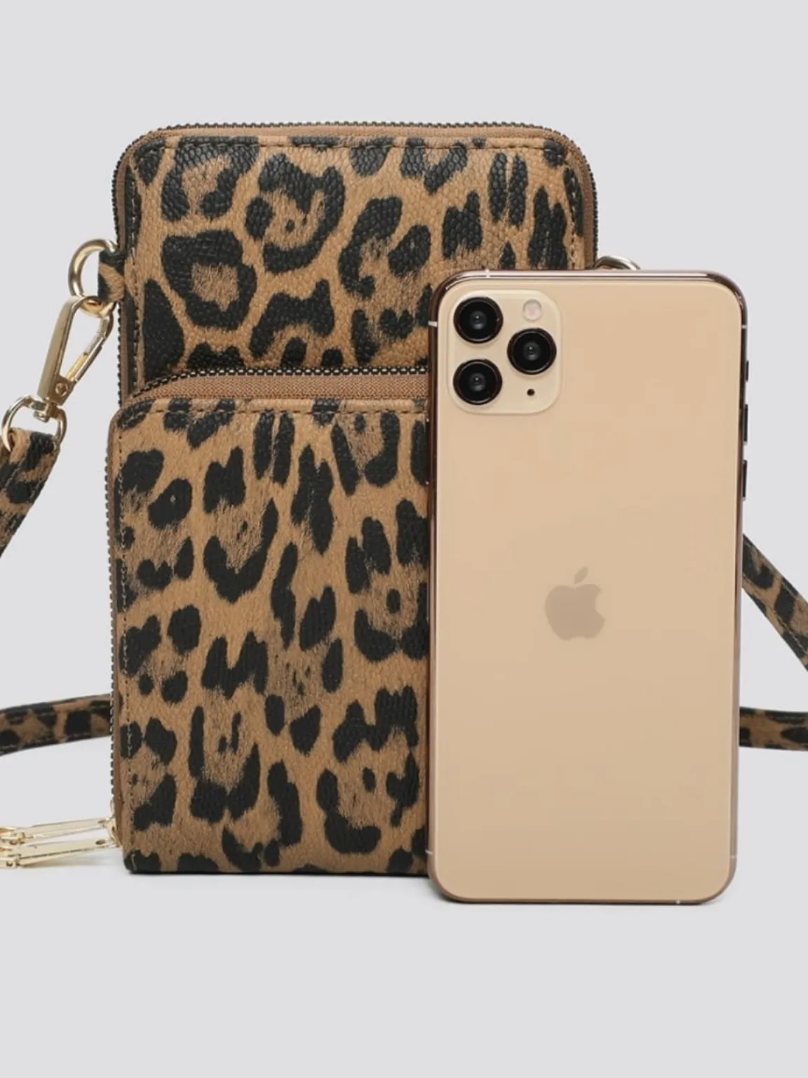 Animal Print Phone Hold Bag