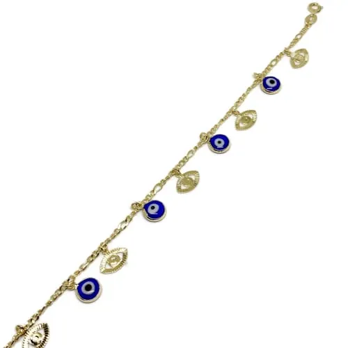 Anklet 18ktds of gold plated