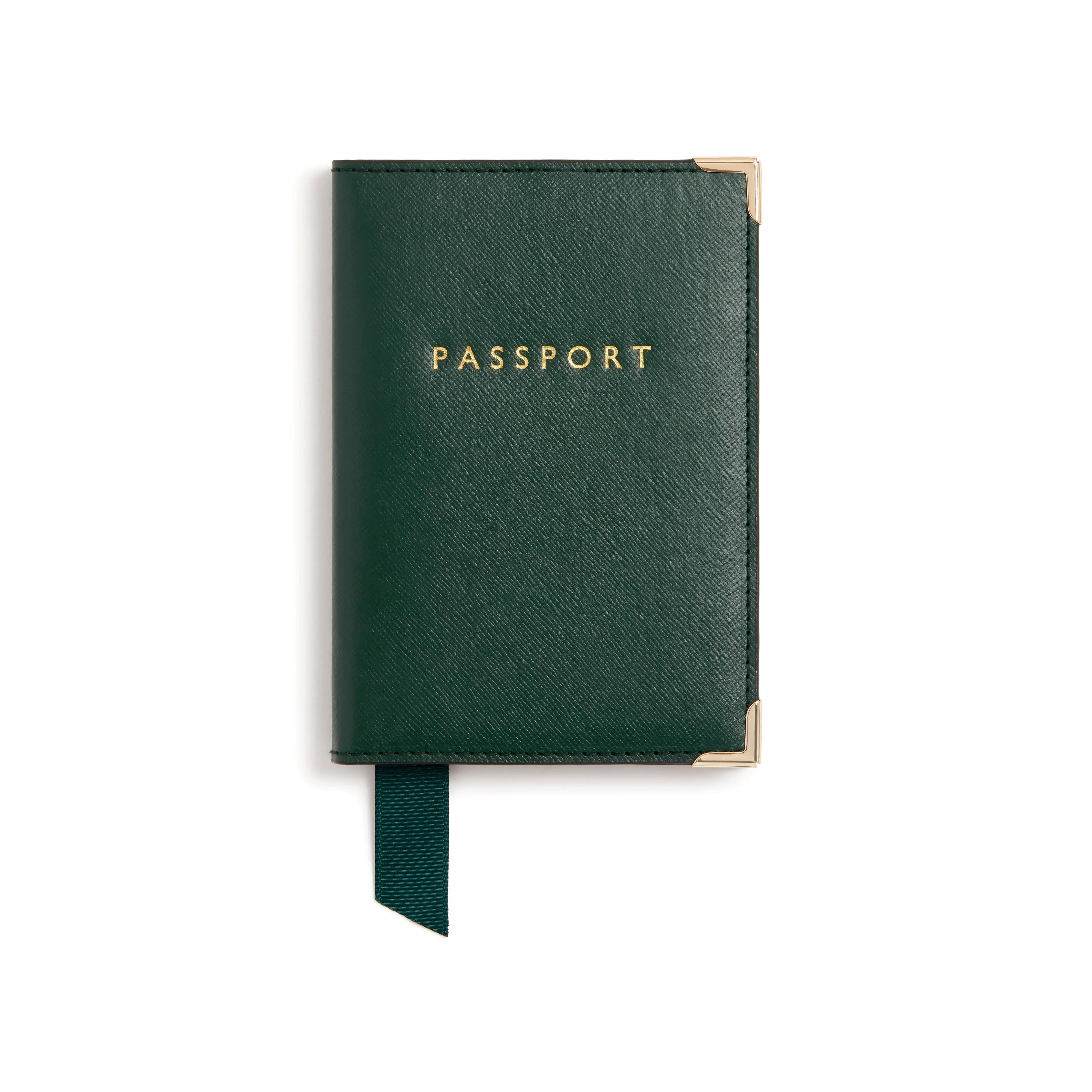 Ash Vegan Leather Passport Holder & Key Chain Gift Box | Green