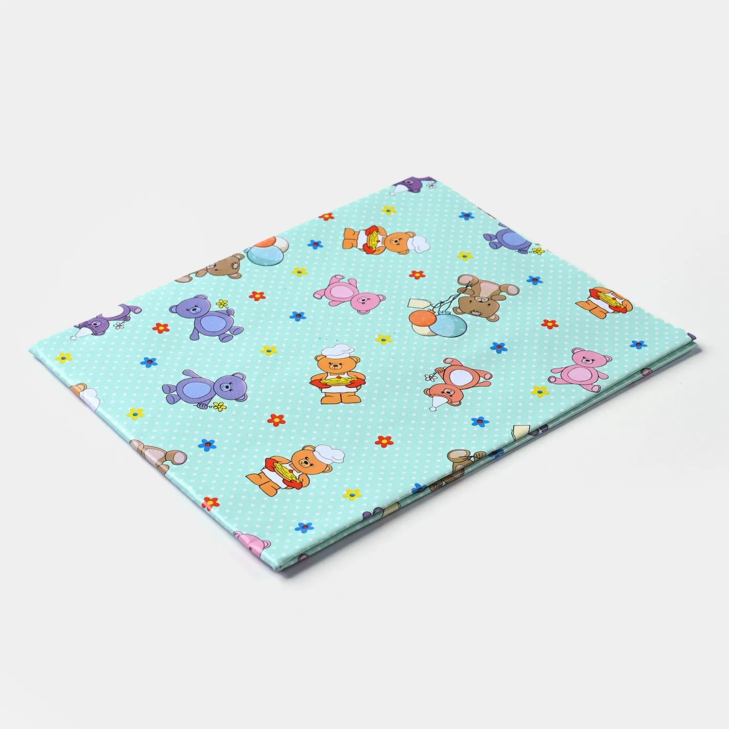 BABY CHANGING SHEET-GREEN