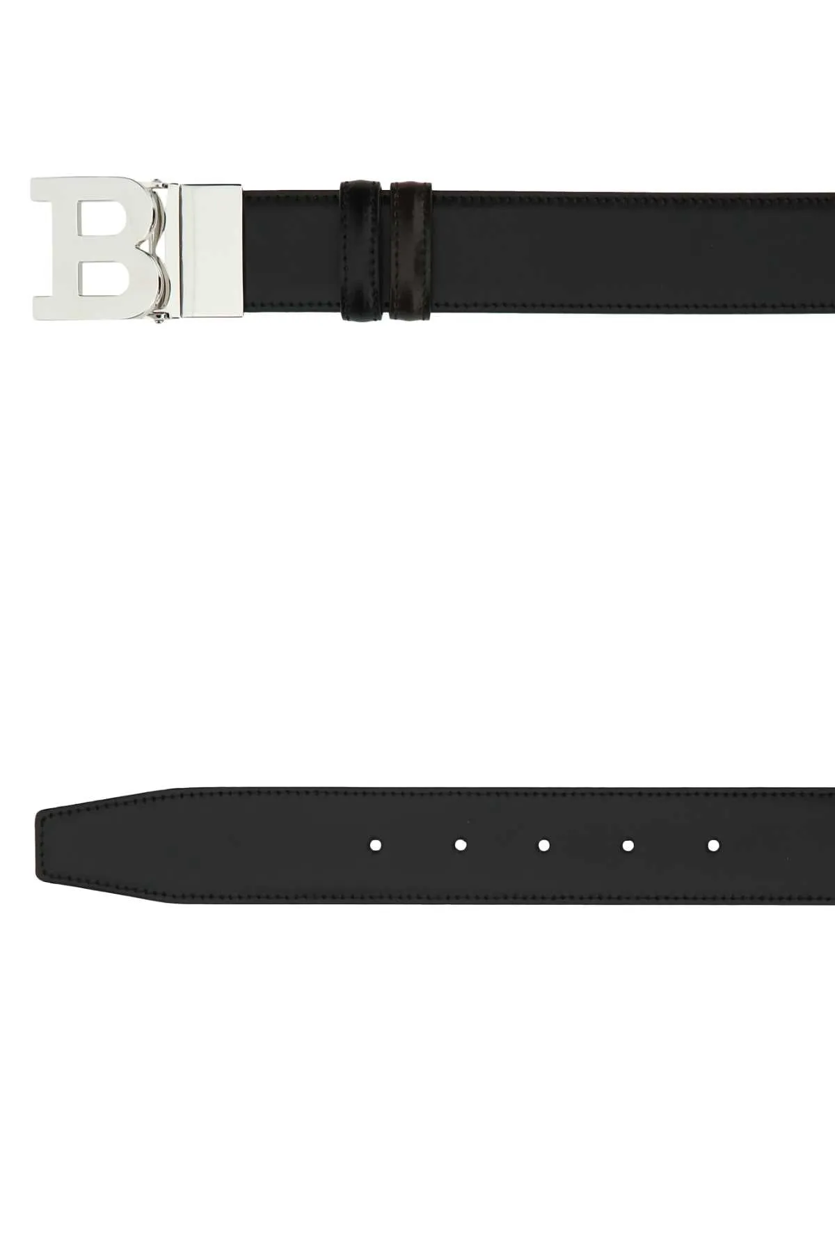 Bally Logo Plaque Belt