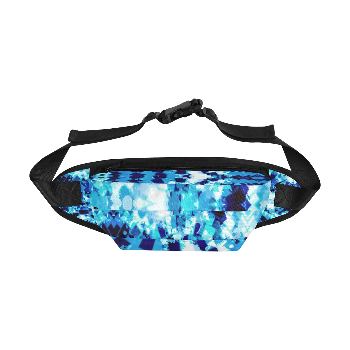 Blue Acid Wash Fanny Pack