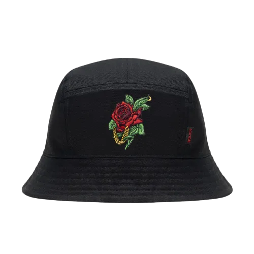 Cappello Pescatore Dolly Noire Rosa Bucket Hat Black