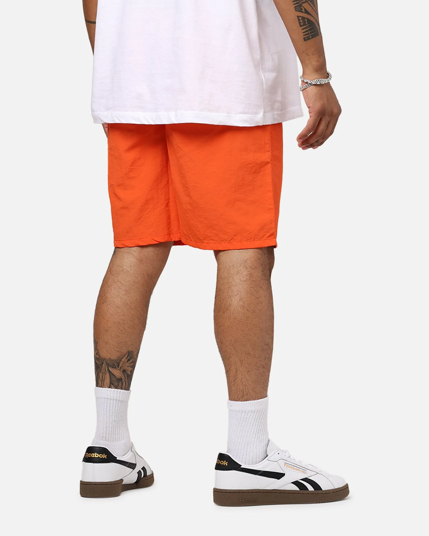 Carrots By Anwar Stem Nylon Shorts Orange