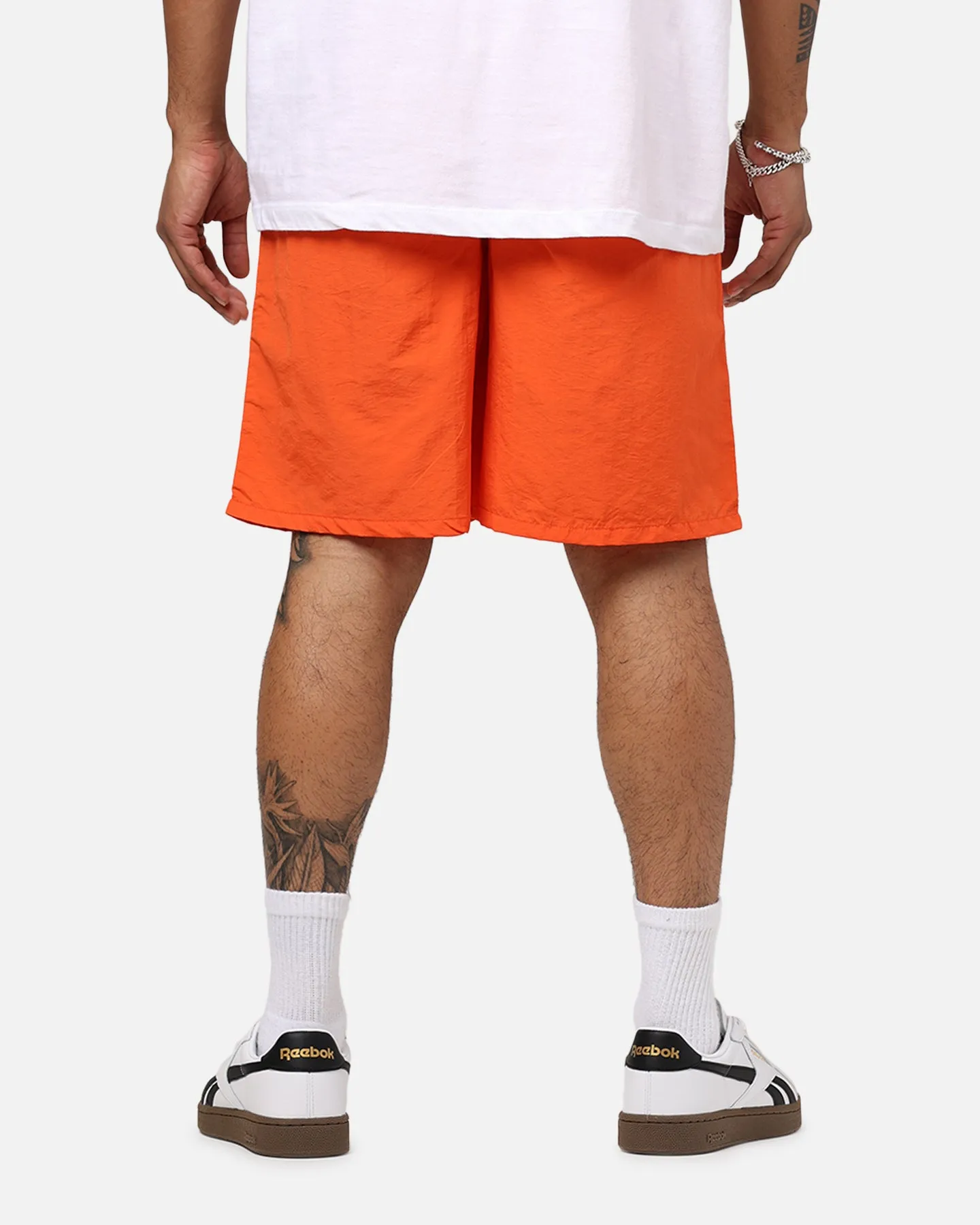 Carrots By Anwar Stem Nylon Shorts Orange