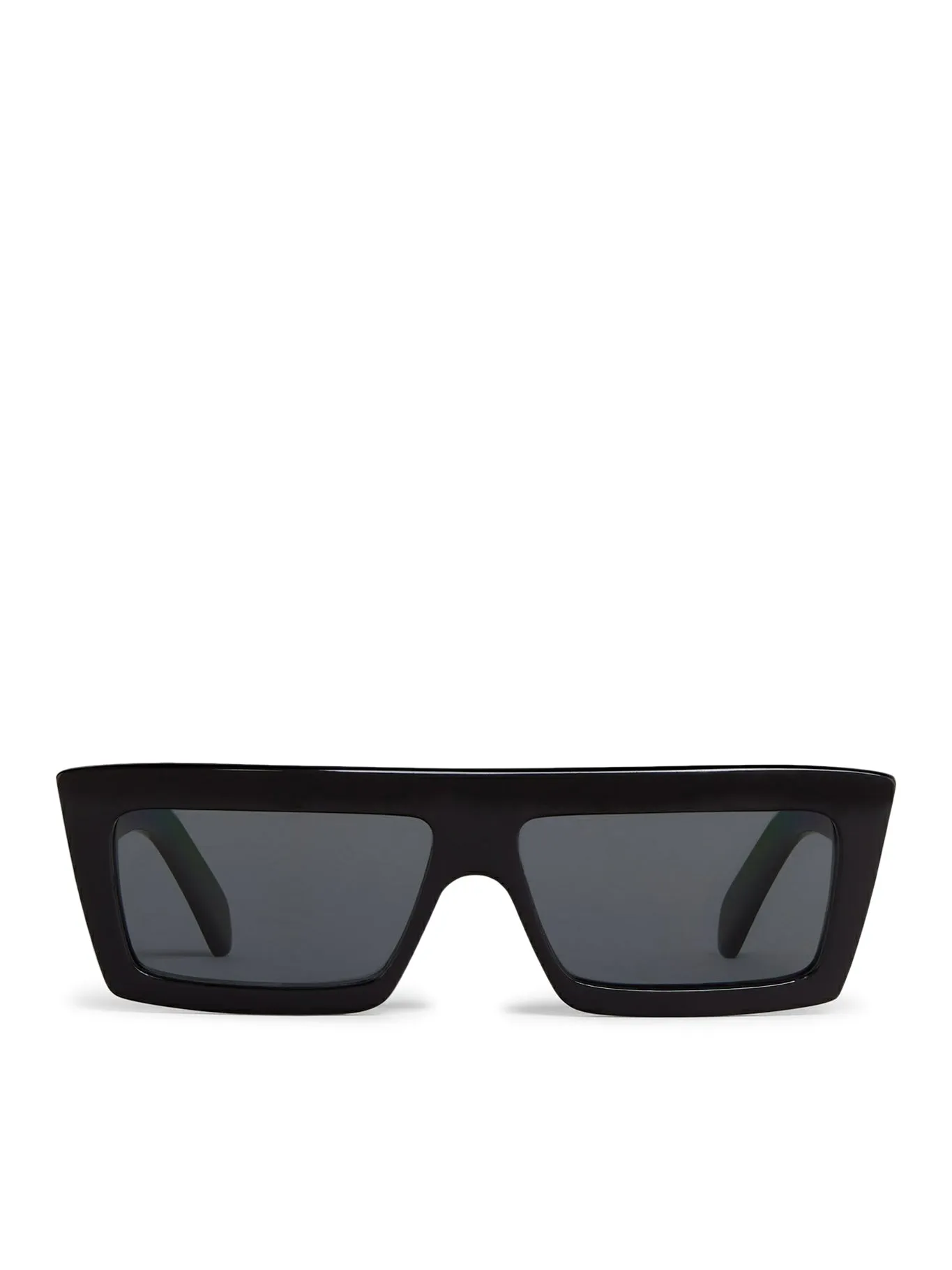 CELINE MONOCHROMS 02 SUNGLASSES IN BLACK ACETATE