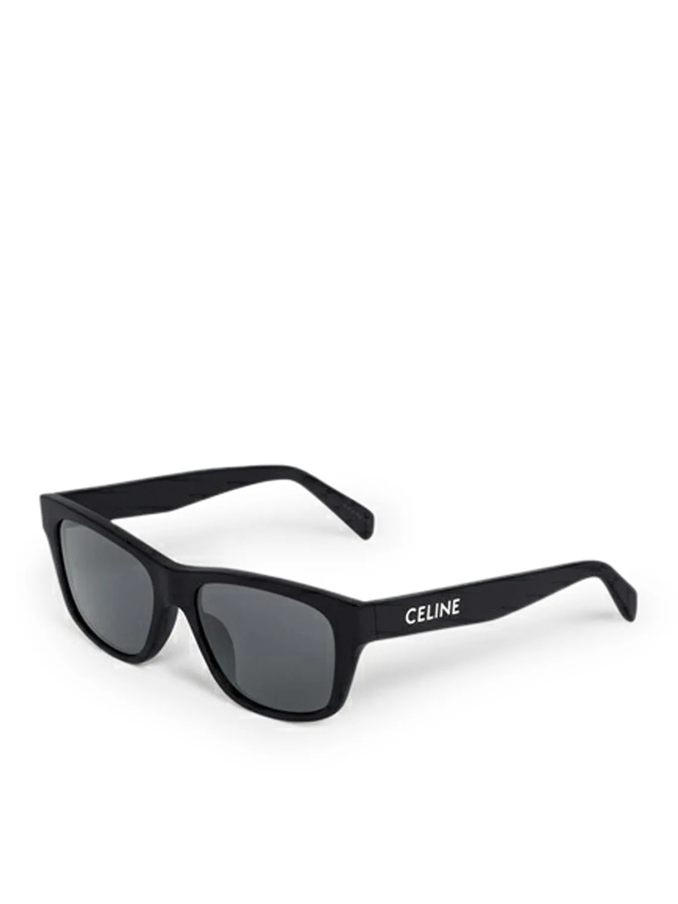 CELINE MONOCHROMS 05 SUNGLASSES IN BLACK ACETATE