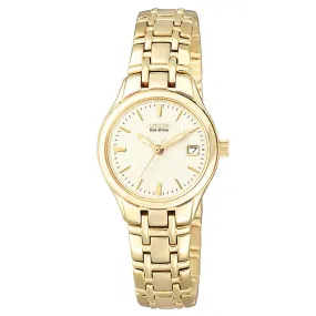 Citizen Ladies Eco-Drive Ivory Dial Bracelet Watch