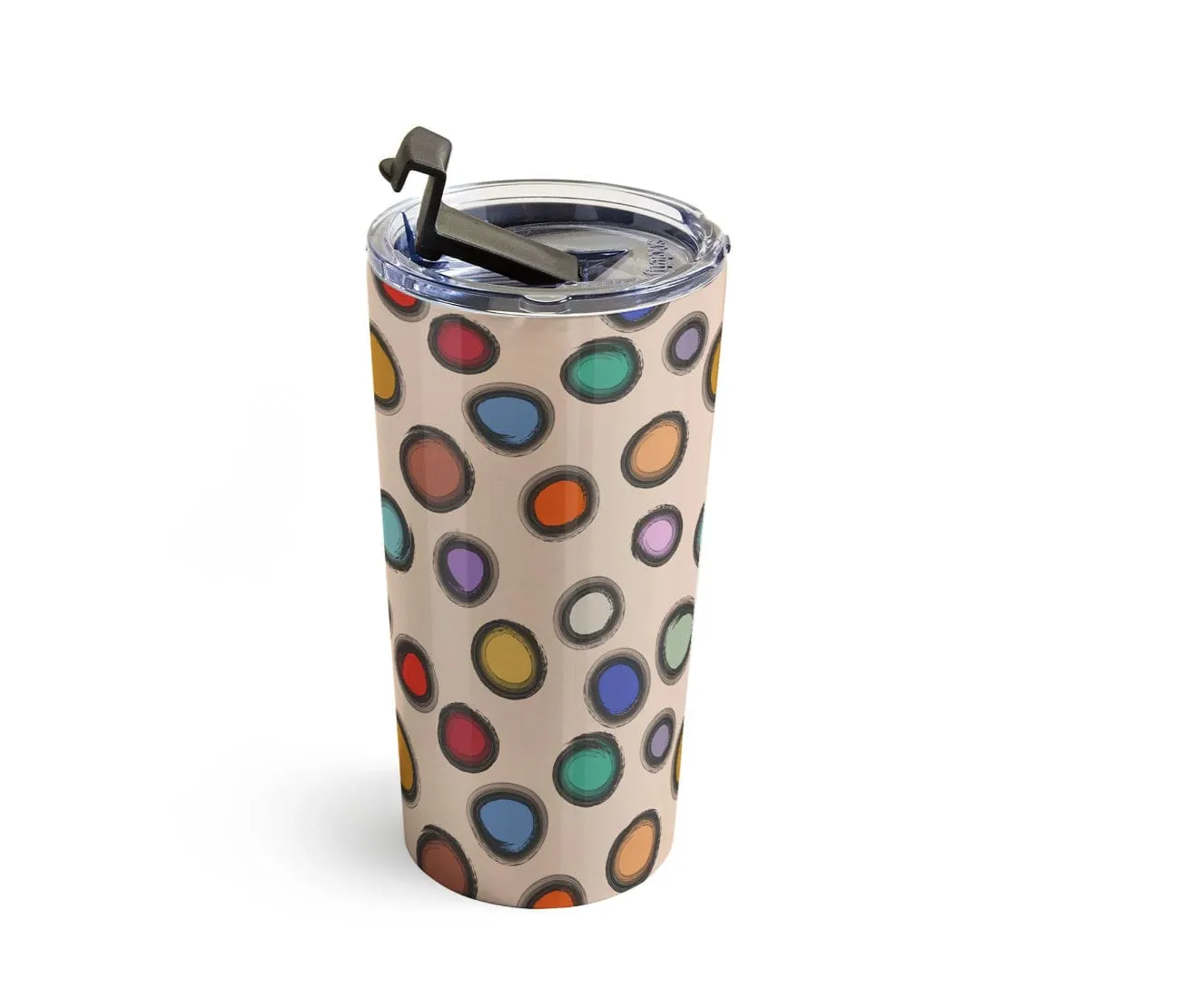 Colorful Dots Travel Mug