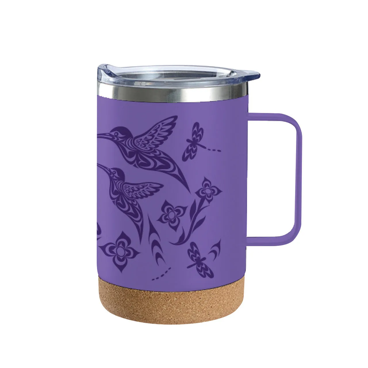 Cork Based Travel Mugs | Hummingbird by Simone Diamond