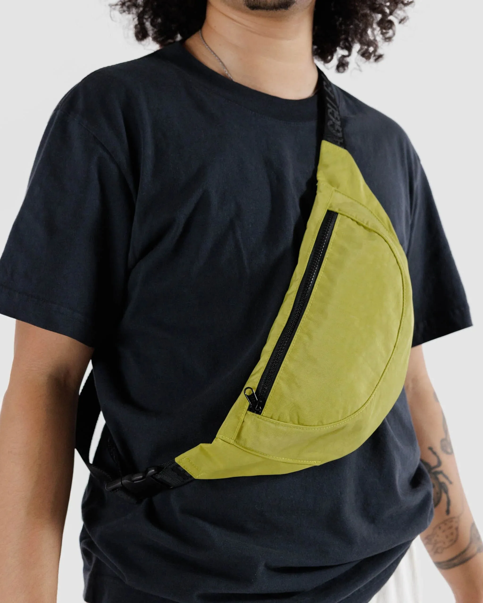 Crescent Fanny Pack in Lemongrass