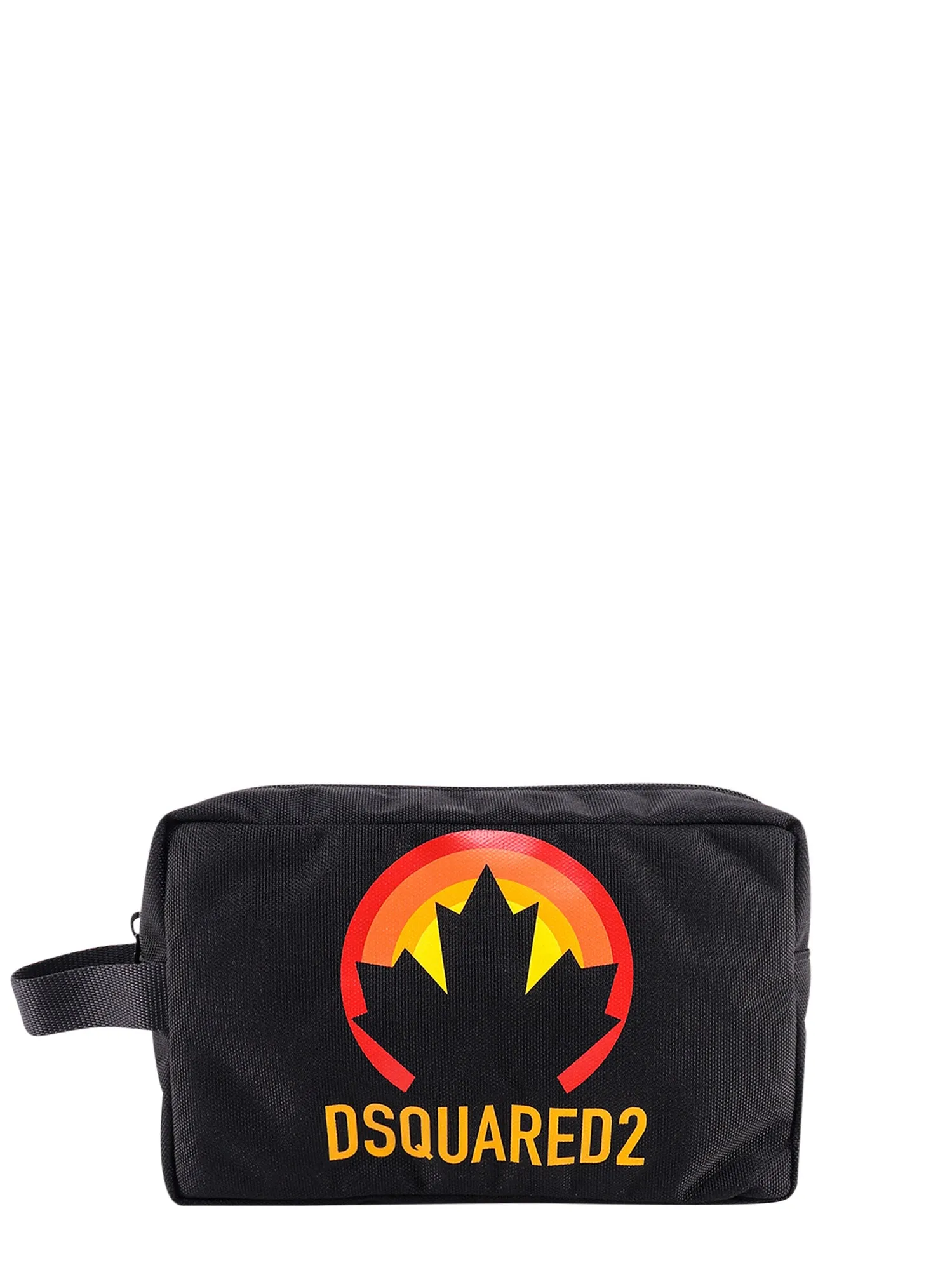 Dsquared2 Logo-Printed Zipped Wash Bag