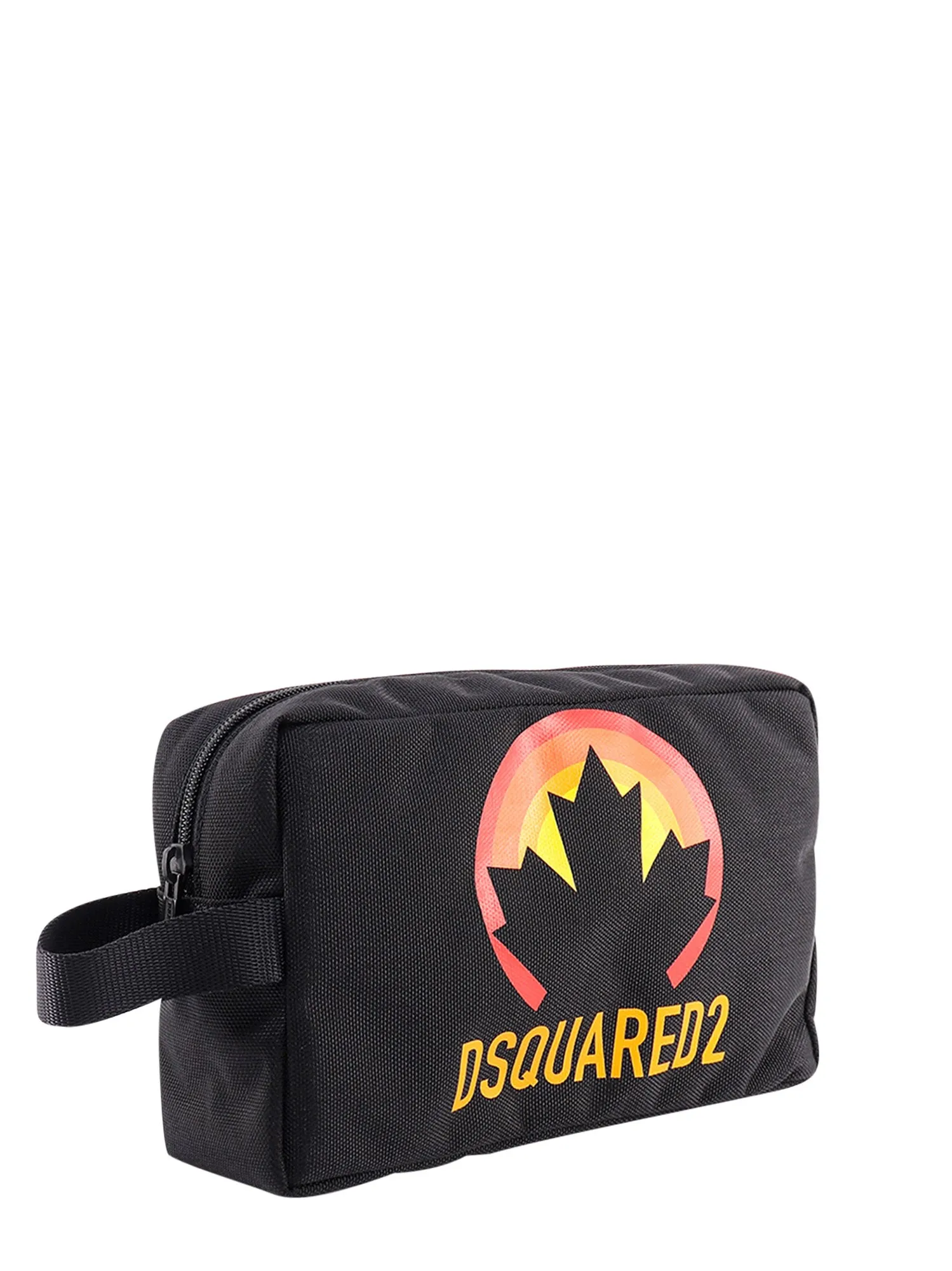 Dsquared2 Logo-Printed Zipped Wash Bag