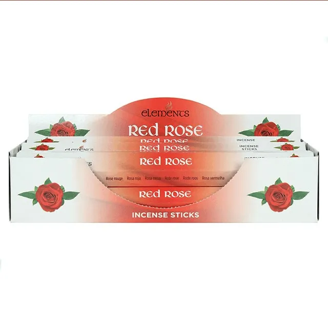 Elements Red Rose Incense Sticks