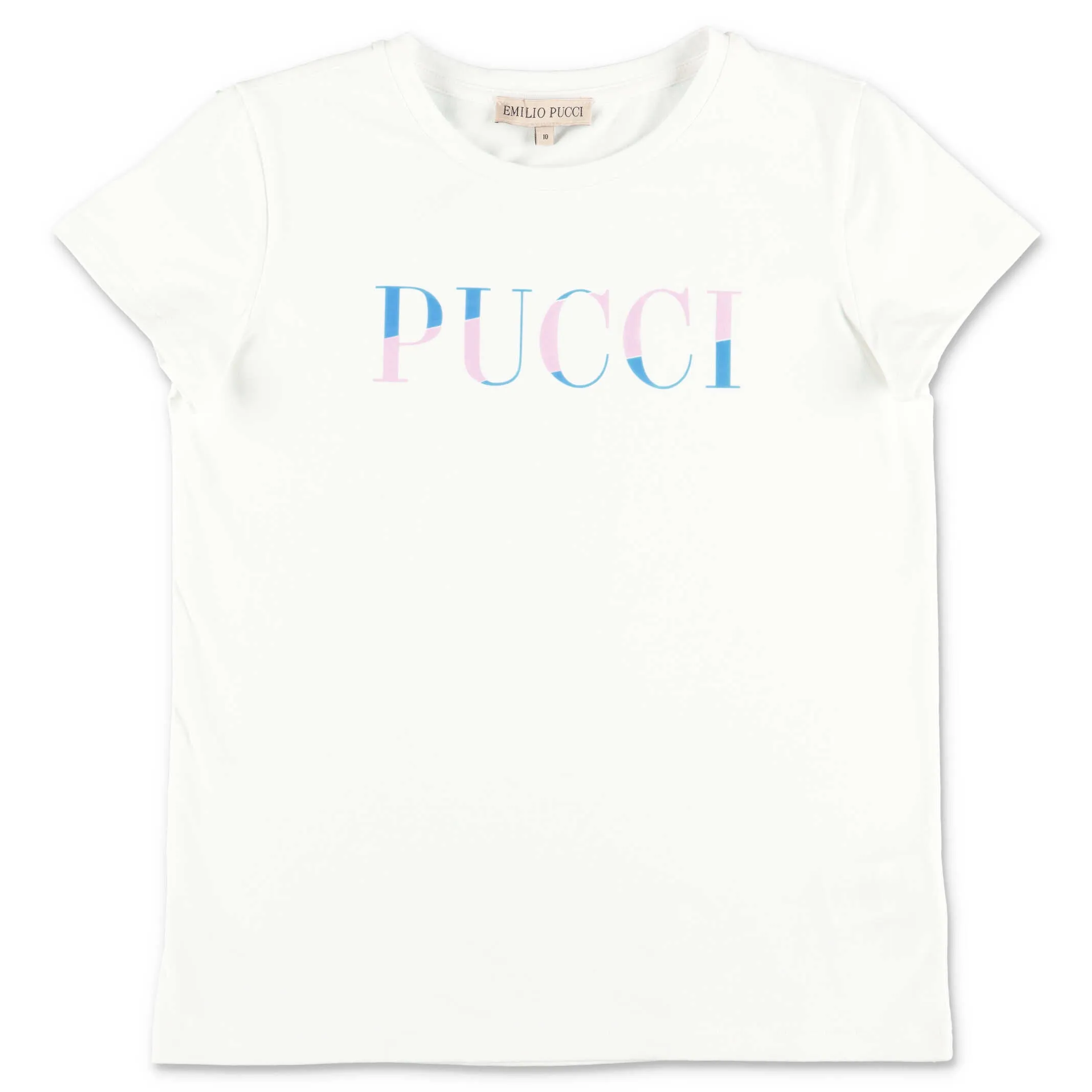 Emilio Pucci Junior Crewneck Short-Sleeved T-Shirt