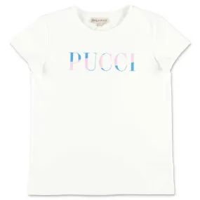 Emilio Pucci Junior Crewneck Short-Sleeved T-Shirt