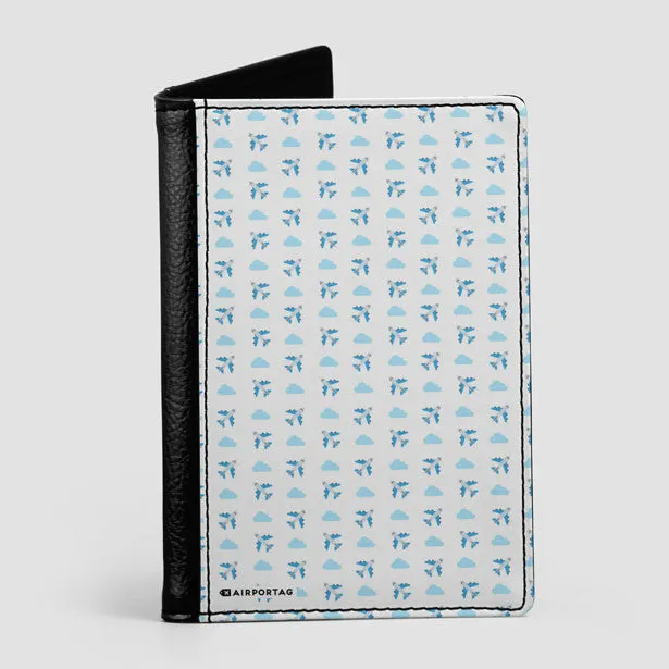 Emoji Cloud Plane - Passport Cover