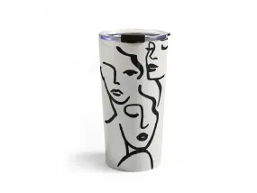 Faces Stainless Travel Mug