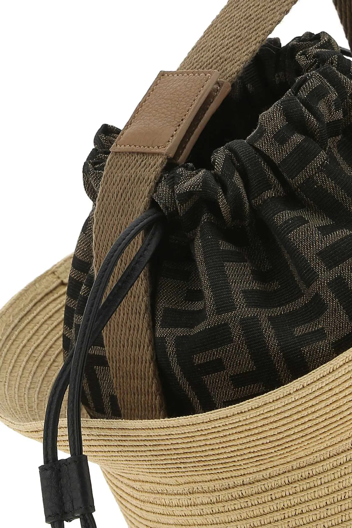 Fendi Monogram Detailed Bucket Hat