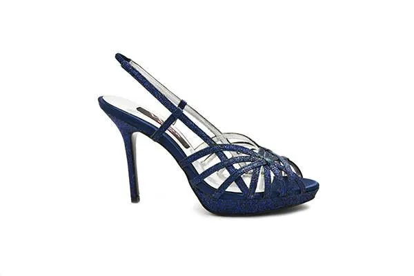 Fonda Evening Sling Back Navy