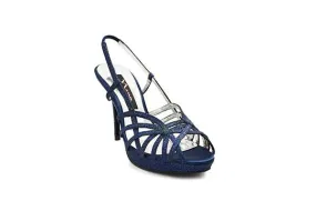 Fonda Evening Sling Back Navy