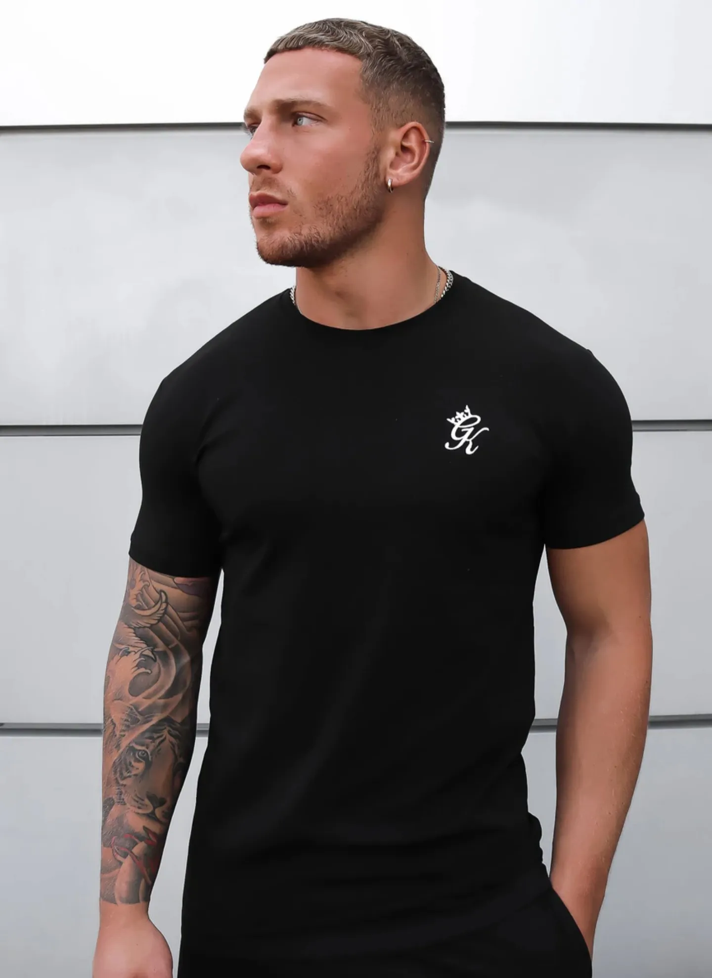 Gym King  |Street Style Short Sleeves Logo Workout T-Shirts