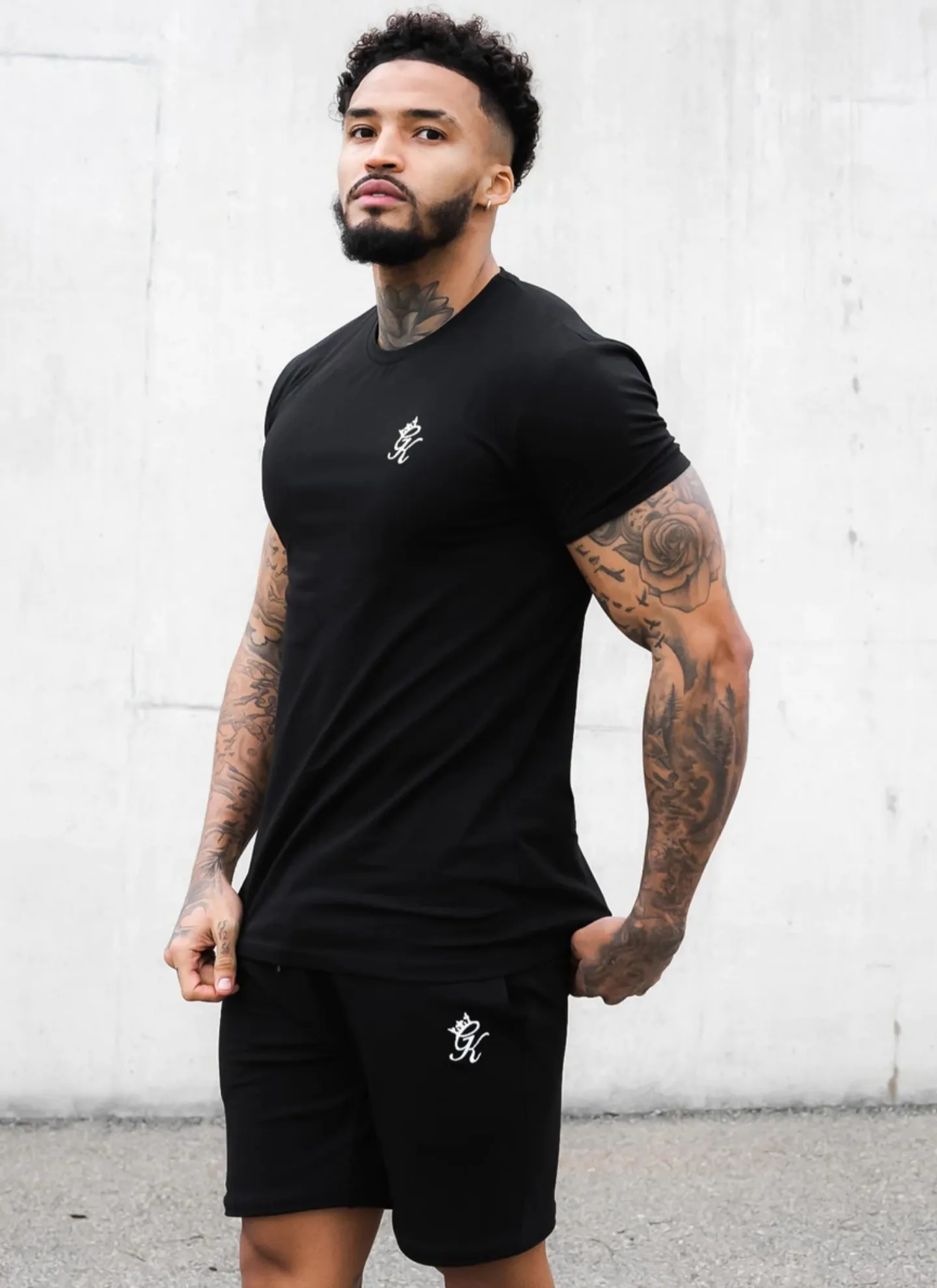 Gym King  |Street Style Short Sleeves Logo Workout T-Shirts