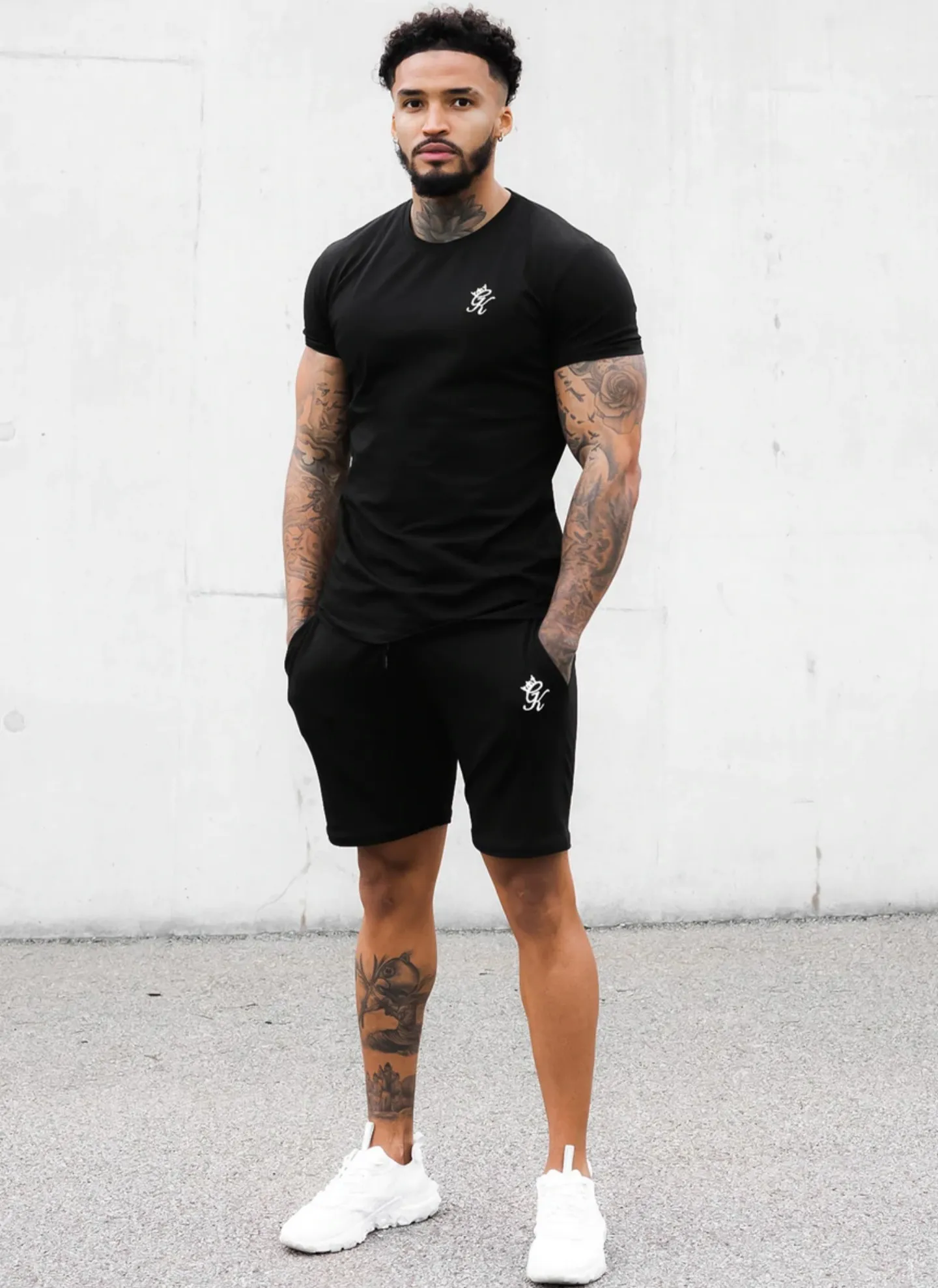 Gym King  |Street Style Short Sleeves Logo Workout T-Shirts