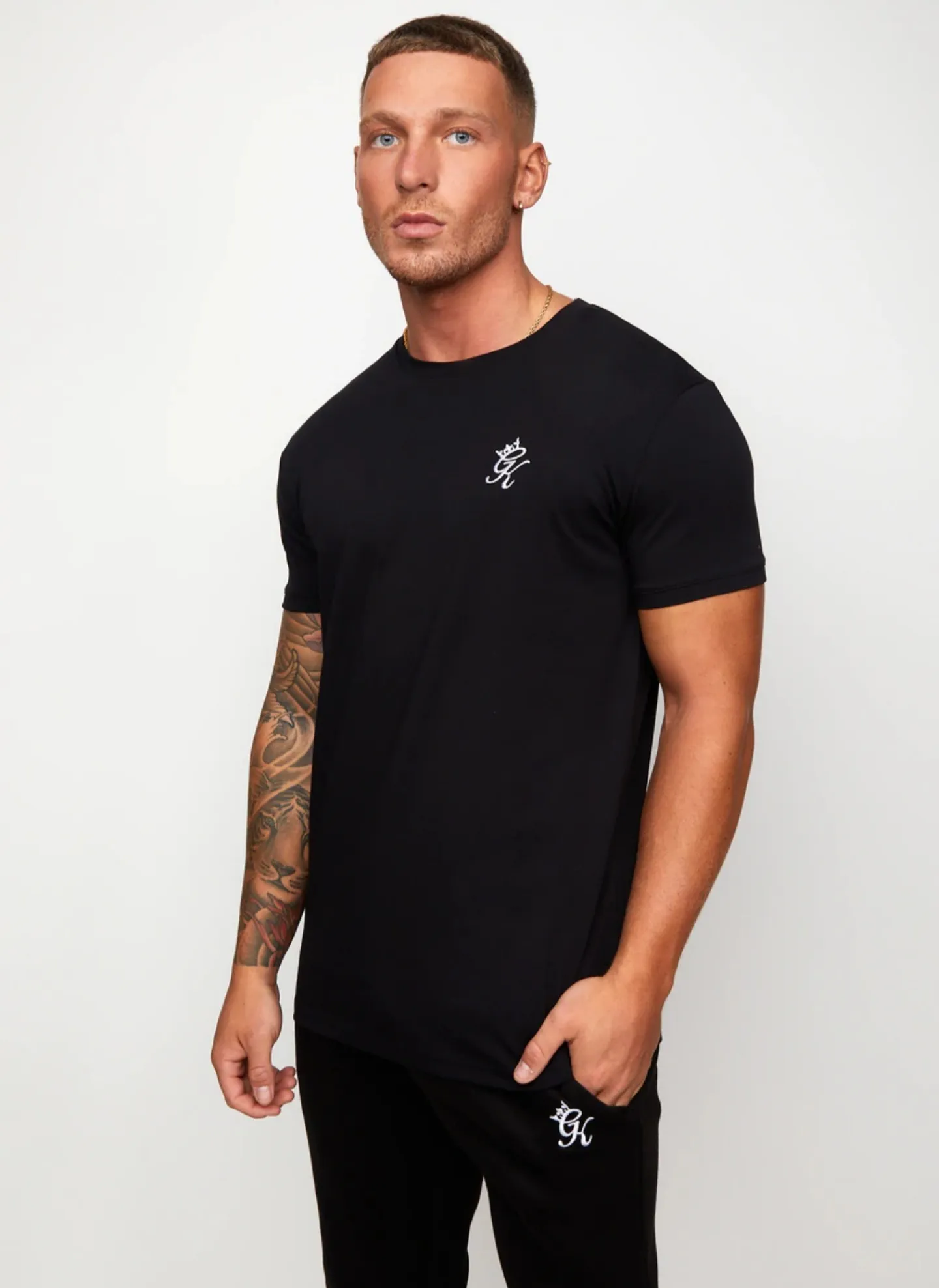 Gym King  |Street Style Short Sleeves Logo Workout T-Shirts