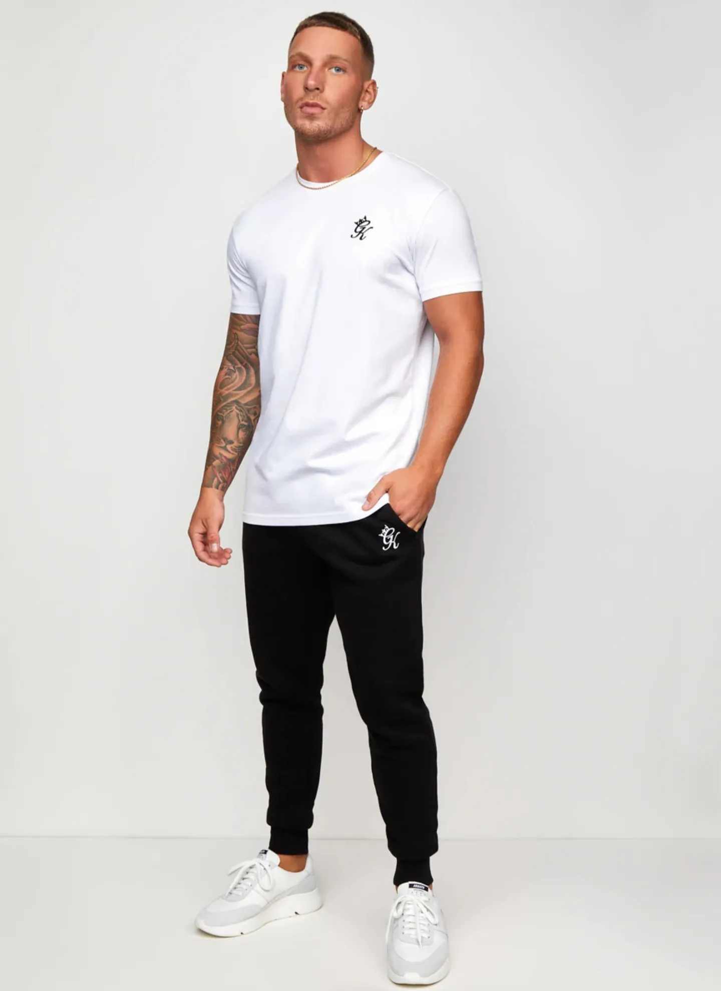 Gym King  |Street Style Short Sleeves Logo Workout T-Shirts