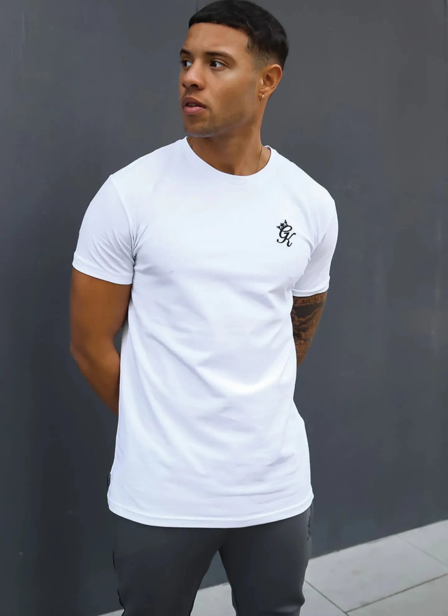 Gym King  |Street Style Short Sleeves Logo Workout T-Shirts