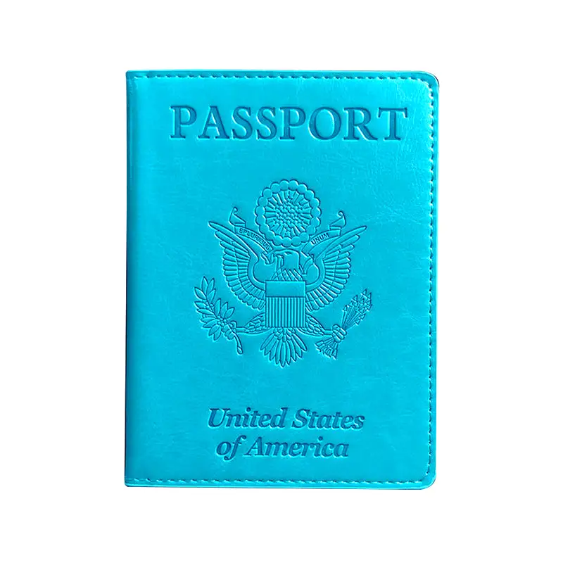 Haute Edition Unisex Bifold Passport Wallet with Vaccination Card Holder