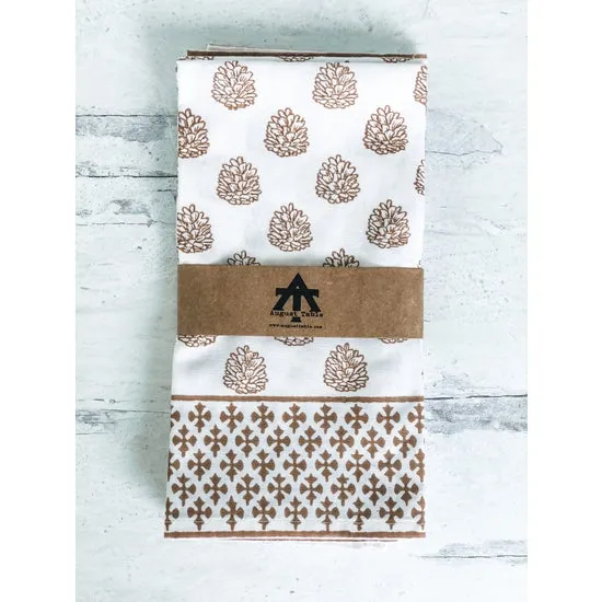 Juniper Block Print Napkins