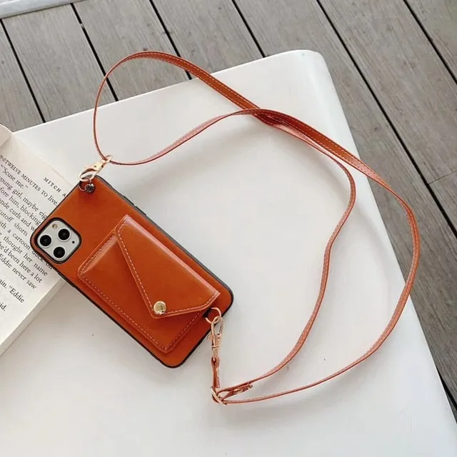 Leather Clutch Phone Case