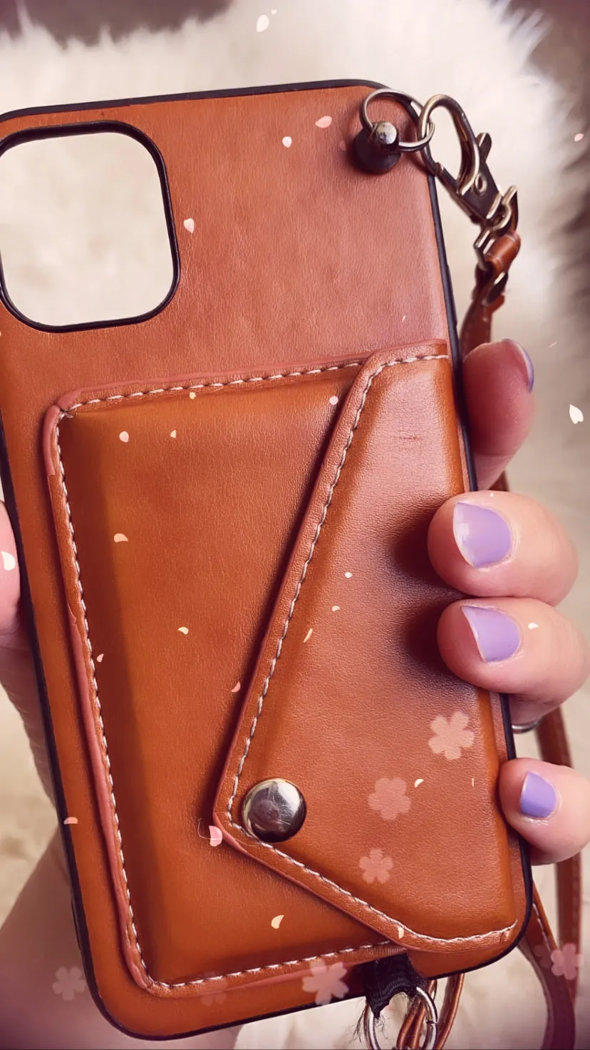 Leather Clutch Phone Case