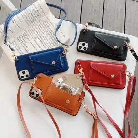 Leather Clutch Phone Case