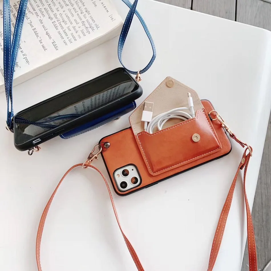 Leather Clutch Phone Case