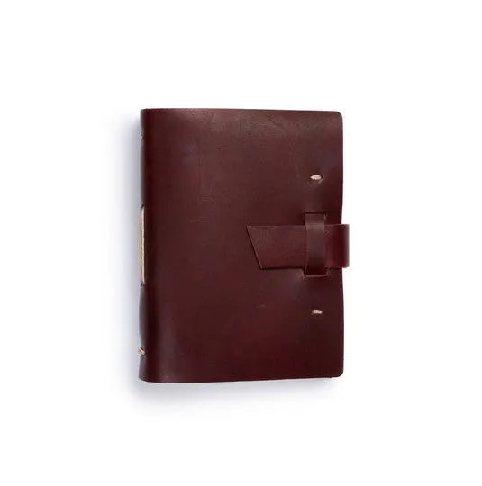 Leather Good Book Journal with Buckle - Available in Multiple Colors