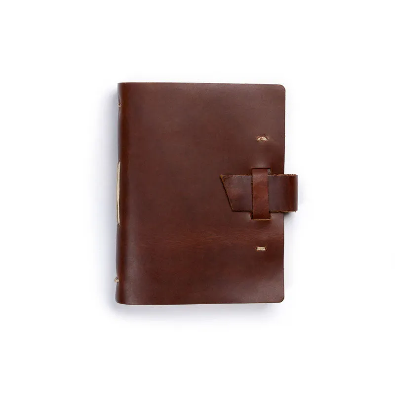 Leather Good Book Journal with Buckle - Available in Multiple Colors