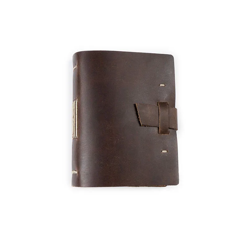 Leather Good Book Journal with Buckle - Available in Multiple Colors