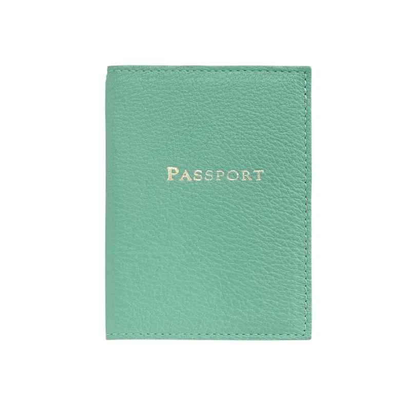 Leather Passport Holder - Traditional, Goatskin and Crocodile