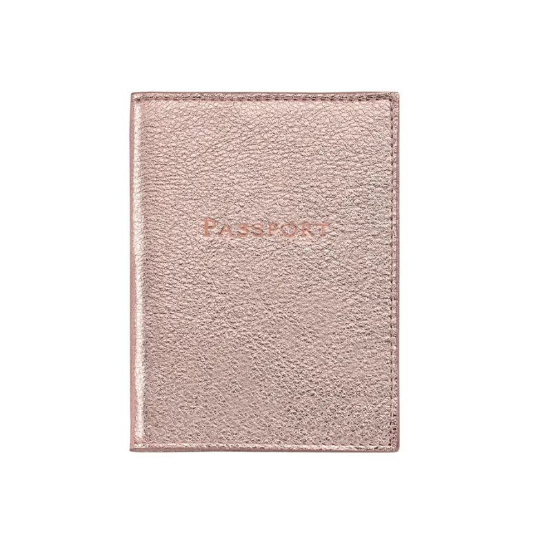 Leather Passport Holder - Traditional, Goatskin and Crocodile