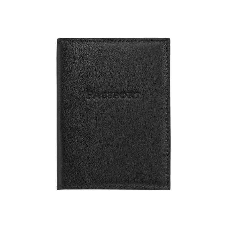 Leather Passport Holder - Traditional, Goatskin and Crocodile