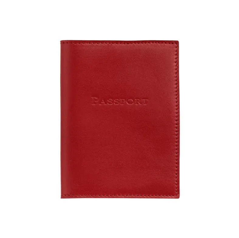 Leather Passport Holder - Traditional, Goatskin and Crocodile